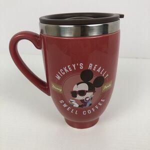 Disney Parks Mickey’s Really Swell‎ Coffee Thermal Travel Mug with Lid